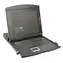 Digitus Modulare Konsole 19" HD / KVM-Konsole / 16x VGA / Full HD / QWERTZ-Tastatur und Touchpad