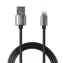 2GO Luxus / Lade- und Datenkabel / USB auf Lightning / Metallanschlüsse / 1 m