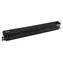 Equip 19" Kabelmanagement schwarz / Kabelmanagement-Panel / 1 HE / Abnehmbare Rückplatte