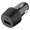2GO 20W schwarz / Kfz-Ladegerät / 1x USB-A / 1x USB-C / Power Delivery