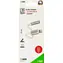 2GO Luxus weiß / Audioadapter / Lightning auf 3,5-mm-Klinkenstecker / Nylonkabel 10 cm