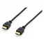 Equip: 3M HDMI-Anschlusskabel / HDMI 2.0 High Speed / 18 Gbit/s / 4K-Auflösung / vergoldete Anschlüsse