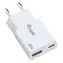 Slim GaN- Equip , weiß / Ladegerät / 20 W / USB-C PD 3.0 + USB-A / 2 Anschlüsse