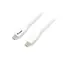 Equip: Weiß / USB-C-auf-USB-C-Kabel / USB 3.2 Gen 1 / PD 60 W / 0,5 m