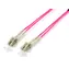 Equip -LC 7,5 m lila / Optisches Patchkabel / Multimode / Duplex / OM4
