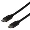 EFB USB-C - USB-C-Kabel, 1 m, schwarz / Kabel / USB 2.0 / 480 Mbit/s / 3 A