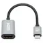Manhattan USB-C auf HDMI Adapter, grau / 4K 60Hz / HDCP 2.3 / Aluminiumgehäuse