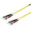 Equip ST/ST gelbes optisches Patchkabel / Singlemode OS2 / Duplex / 10 m