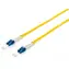 Equip -LC-Kabel / Optisches Patchkabel / OS2 Singlemode / Duplex / 1 m / gelb