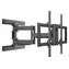 Equip 650348 schwarz / TV-Wandhalterung / 43-100" / neigbar, drehbar / VESA 800x400 / Tragkraft 60 kg