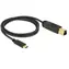 DeLock USB-C - USB-B Kabel, schwarz, USB 3.2 Gen 2 (10 Gbit/s), 1 m