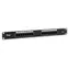 19" Equip / 16x RJ-45 / Cat5e UTP / 1 HE / schwarz