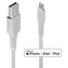 Lindy USB-A - Lightning, weiß, 0,5 m / Lade- und Datenkabel / USB 2.0 / MFi-zertifiziert