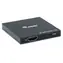 HDMI- Equip mit 1-2 Anschlüssen, schwarz / 4K 30Hz / 2x HDMI-Ausgang / Aluminiumgehäuse