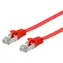 Equip rot / Patchkabel / U/FTP / Flach / LSZH / 1 m