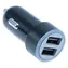 MediaRange schwarz / Kfz-Ladegerät / 2x USB-A / 3,4 A / 12-24 V