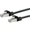 Schwaiger CAT6 S/FTP 2,5 m schwarz / Patchkabel / 250 MHz / 1000 Mbit/s