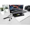 Digitus 3-in-1 schwarz / Ladekabel / USB-A / Lightning / Micro-USB / USB-C / 0,15 m