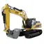 AMEWI G705E Bagger gelb-schwarz / 1:14 / ab 14 Jahren / Metall / RTR / 2,4 GHz