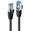Lindy Cat6a S/FTP schwarz / Patchkabel / RJ45-RJ45 / PIMF / 0,5 m