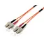 SC-SC gelbes optisches Equip / Singlemode OS2 / Duplex / 1 m