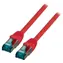 EFB S/FTP CAT6A 2 m rot / Patchkabel / RJ45-RJ45 / LSZH / 500 MHz