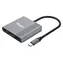 Equip: USB-C 3-in-1-Kabel (schwarz) / USB-C-Adapter / HDMI 4K/60Hz / USB-A 3.2 / PD 100W / 0,25 m Kabel