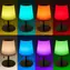 Schwaiger TILA0166 schwarz/weiß / wiederaufladbare LED-Tischleuchte / RGB / Solarladung / IP44 / 200 lm