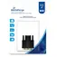MediaRange HDMI/DVI-D Adapter schwarz / HDMI (F) - DVI-D (M) / 18+1 Pins / vergoldete Kontakte