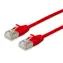Equip rot / Patchkabel / F/FTP / RJ45-RJ45 / 1 m / LSZH / PoE+