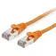 Equip S/FTP-Patchkabel orange / 25 m / 2× RJ-45 / PoE+ / LSZH