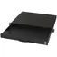 Equip: Schwarz / Tastaturschublade / 19" / 1 HE / Abschließbar / PS/2, USB