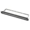 Xtendlan Patchpanel, 24 Ports, schwarz / Patchpanel / Cat6A / geschirmt, STP / abnehmbare Keystone-Verbindung / 19" 1HE