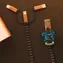 ThumbsUp! Ravenclaw-Braun, Lila / Ladekabel / 3-in-1 / USB-A, Micro-USB, Lightning, USB-C / 1 m