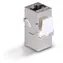 Lindy Cat6A Keystone Metallic / Keystone-Modul / RJ-45 - RJ-45 / Zink / 500 MHz