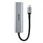 Lindy USB-C grau / Hub / 4X USB-C 3.2 Gen 2 / 10 Gbit/s