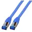 EFB blau / Patchkabel / Cat6a S/FTP / RJ45-RJ45 / 1,5 m / 10 Gbit/s