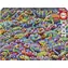 Educa Puzzle Chaos unter Chamäleons / 1000 Teile