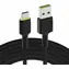 Green Cell GC Ray grün / USB-A-auf-USB-C-Kabel / 2 m / Hintergrundbeleuchtung / Quick Charge 3.0