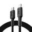 Green Cell Power Stream schwarz / Lade- und Datenkabel Lightning - USB-C / MFi / 1 m