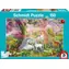 Schmidt Puzzle Blumen und Einhörner / 150 Teile / 43,2 × 29,1 cm