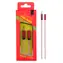 PLUS AU102 rot / Audiokabel / 3,5-mm-Klinkenstecker (Stecker/Buchse) / 1 m