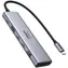 Ugreen Revodok 7in1 USB-C grau / Dockingstation / 1x USB-A 3.2 Gen2 / 2x USB-C 3.2 Gen1 / Kartenleser