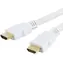 Techly HDMI-HDMI weiß / Verbindungskabel / 4K / 5 m