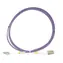Xtendlan FO Patchkabel LC-LC 0,5 m / Optisches Patchkabel / Duplex / 50/125 OM4 / LS0H