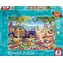 Schmidt Puzzle Sonnige Zeit am Strand / 1000 Teile / ab 12 Jahren