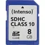 INTENSO SDHC 8 GB Klasse 10 / Speicherkarte / SD