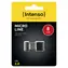 INTENSO Micro Line 8 GB schwarz / USB-Stick / USB 2.0 / Lesegeschwindigkeit 16,5 MB/s / Schreibgeschwindigkeit 6,5 MB/s