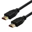 Logo HDMI 2.1 Kabel Stecker-Stecker schwarz / HDMI-Videokabel / 3 m / 8K / 60 Hz / 48 Gbit/s