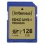 INTENSO 128 GB / Speicherkarte / SDXC / Klasse 10 / UHS-I / Lesegeschwindigkeit: bis zu 45 MB/s